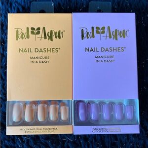 Red Aspen Medium Square Dashes Set | Pink Orchid & Cantaloupe Cami